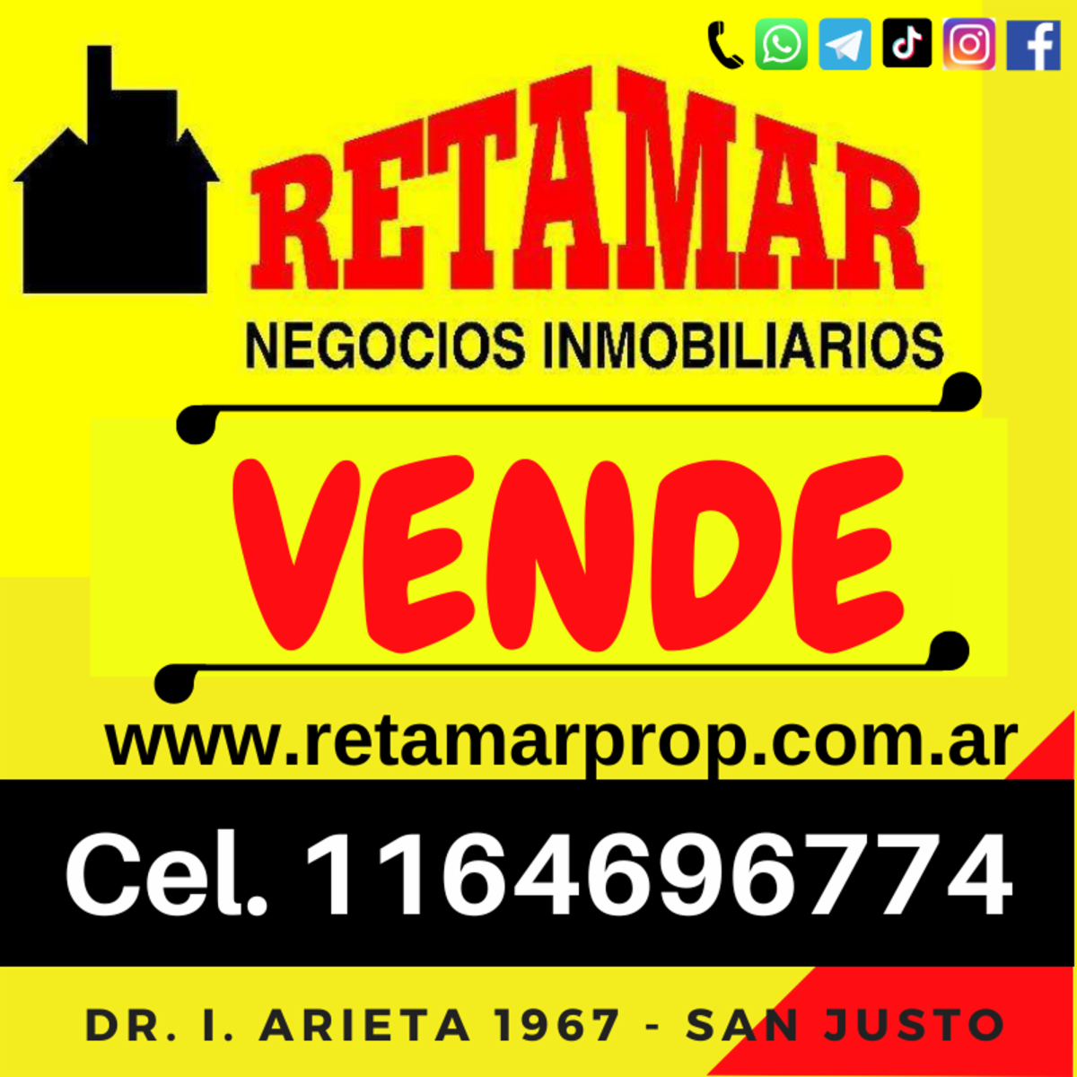 Venta de Lote en Villa Luzuriaga. Consulte 