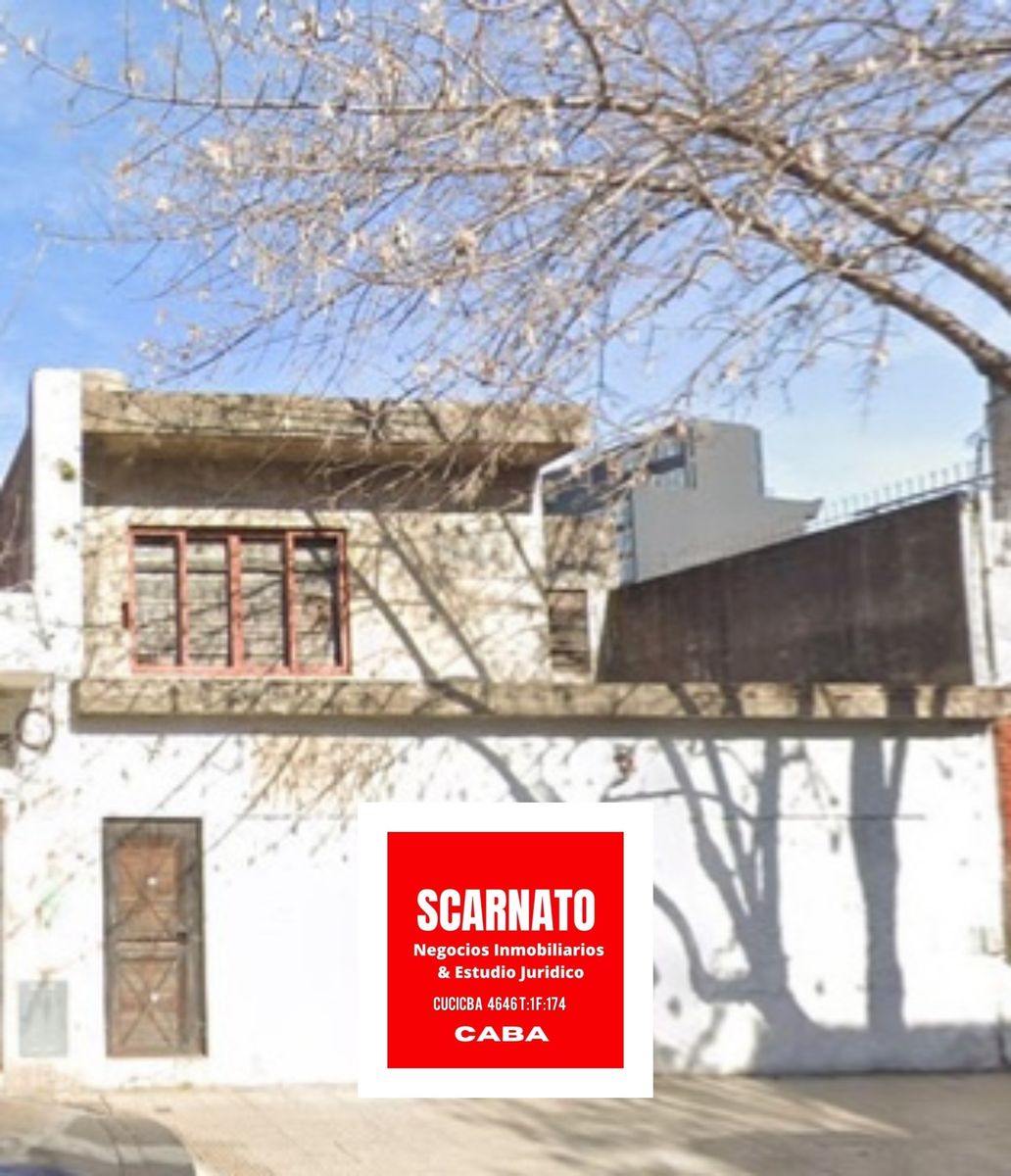 Venta casa en  lote de propio  9x40. Refaccionar