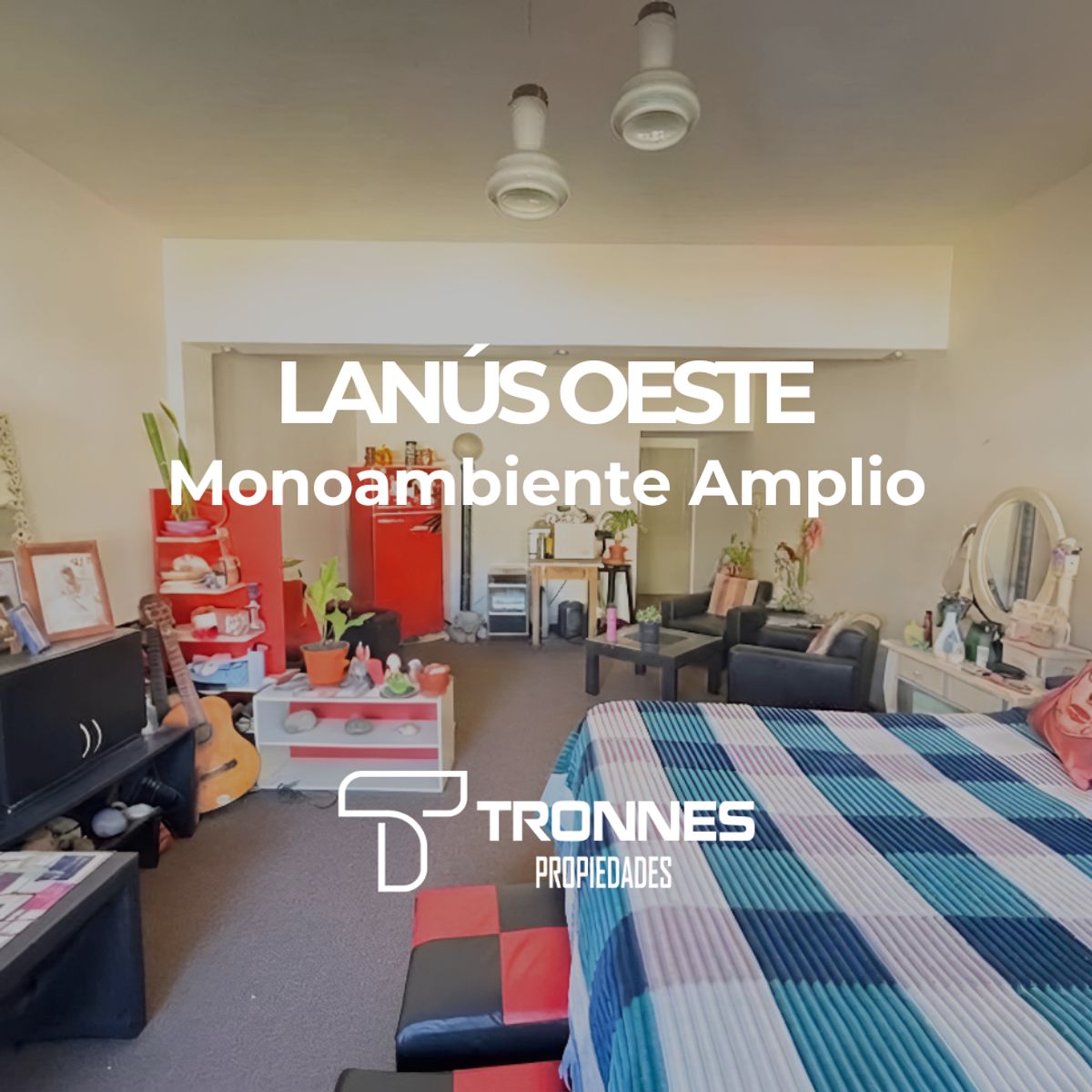Venta Monoambiente Amplio Centro Lanus Oeste - Frente a Estación - Apto Crédito