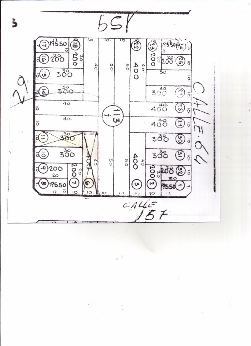 Venta de 1 lote  en Villa Zabala
