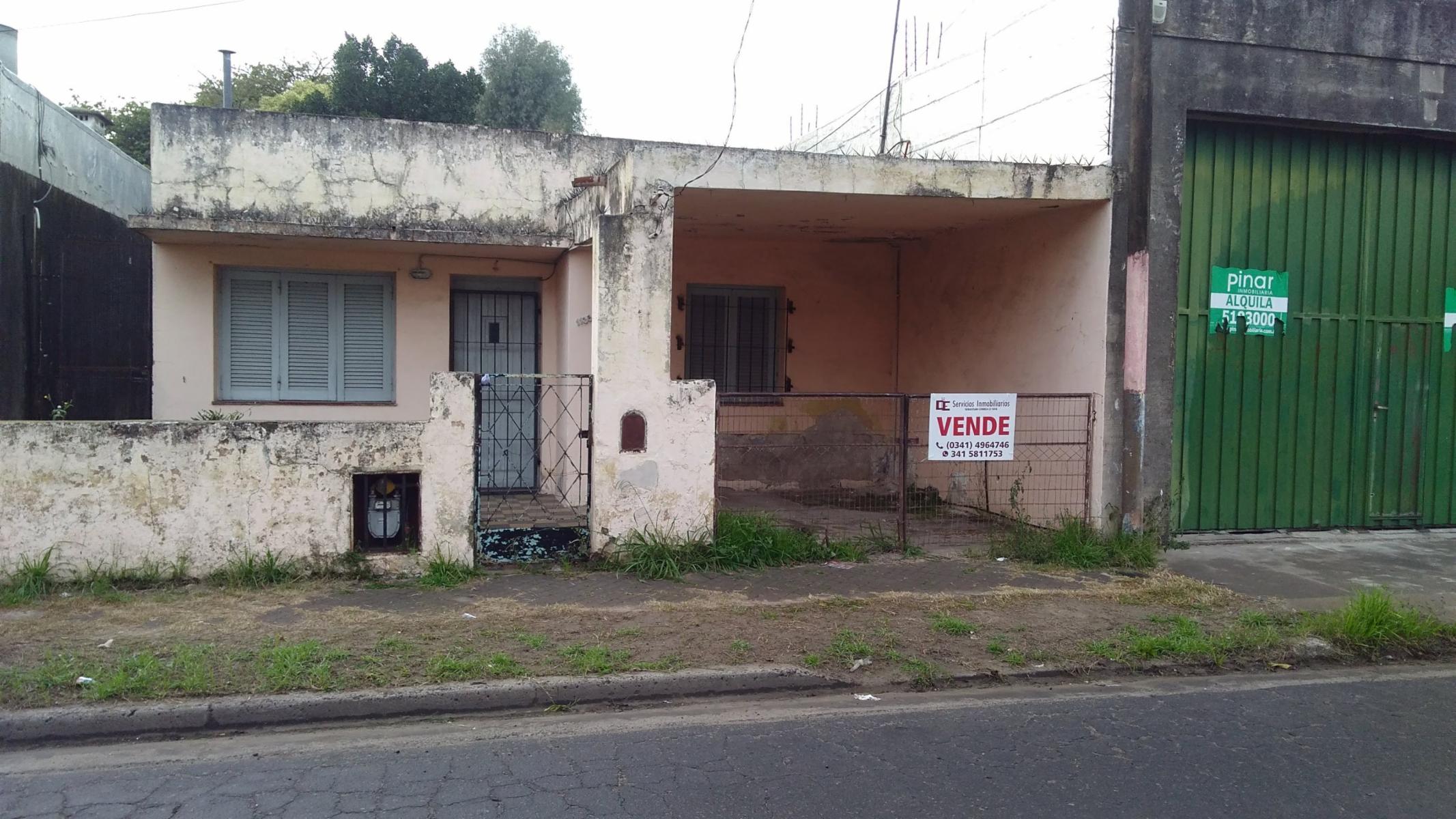 VENDO TERRENO CON CASA RECICLAR