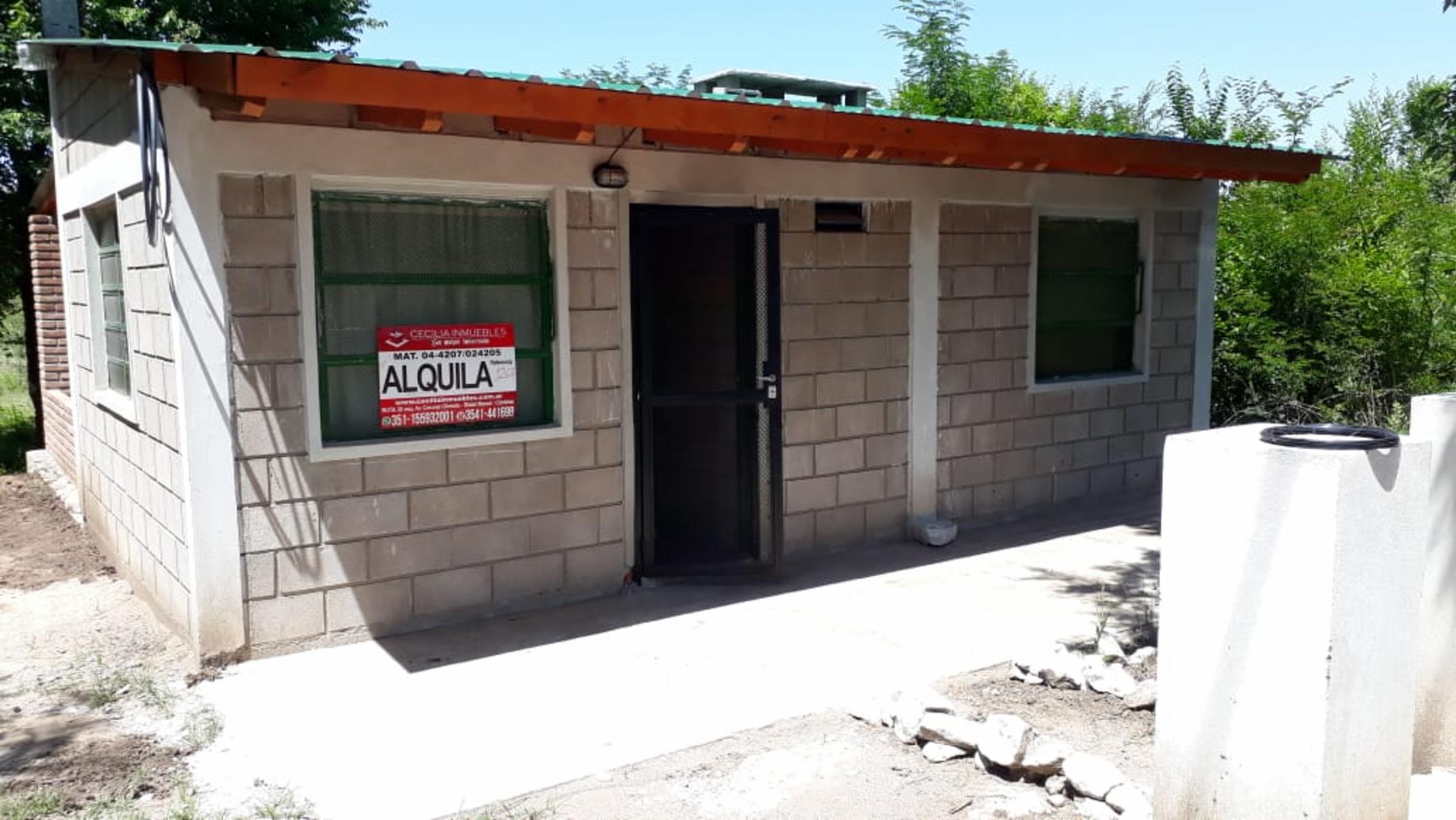 N° REF 1267-CASA EN ALQUILER EN COSQUÍN A 1000MTS APROX. DE LA RUTA 38 Y DEL RIO COSQUÍN.