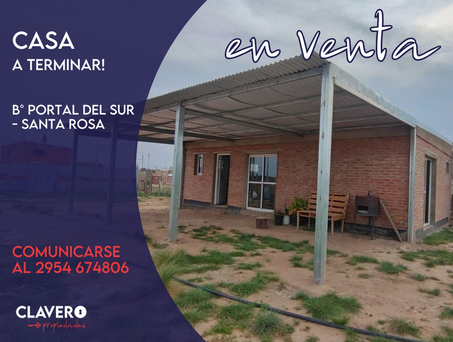Se Vende:Terreno + Construccion + Servicios  Oportunidad Única: Terreno+ Construcción + Servicios - USD 43.000