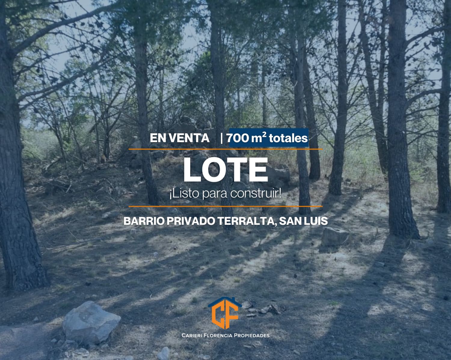 Venta De Lote En Exclusivo Barrio Privado Terralta En San Luis