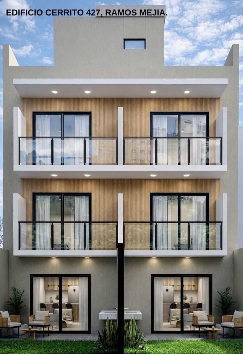VENTA DEPARTAMENTO 2 AMBIENTES A ESTRENAR EN RAMOS MEJIA FINANCIA