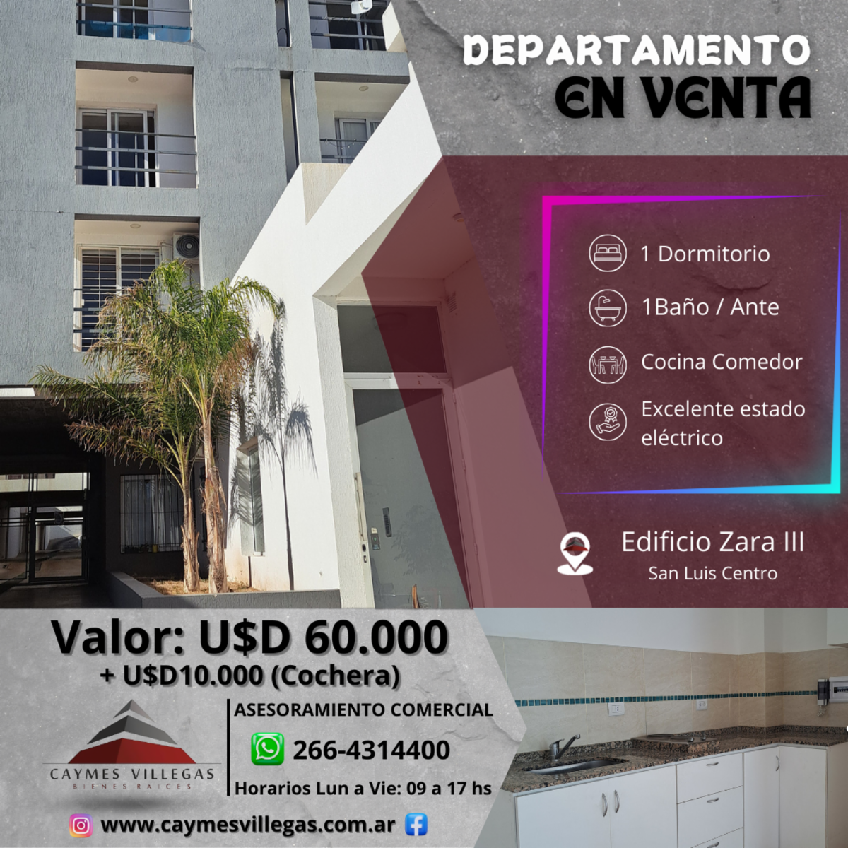 Departamento Edificio Zara III
