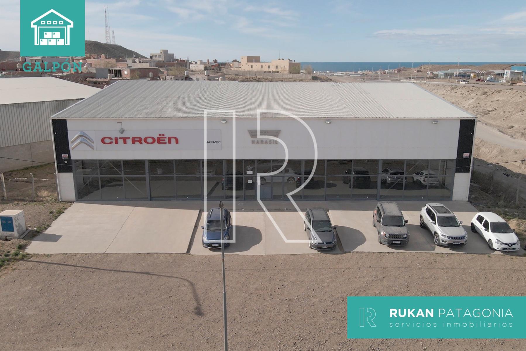 #Alquiler_RUKAN | Local Comercial de 832 m2. | Acceso OESTE (RUTA12) | Caleta Olivia.-