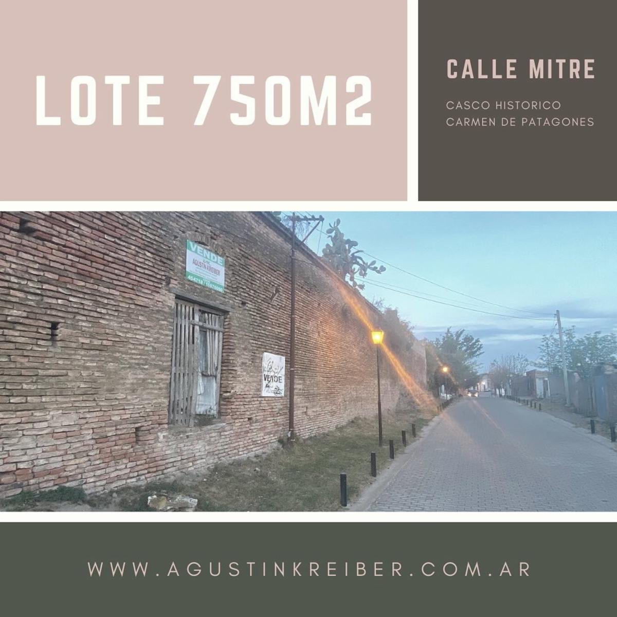 SE VENDE LOTE CENTRICO C. DE PATAGONES