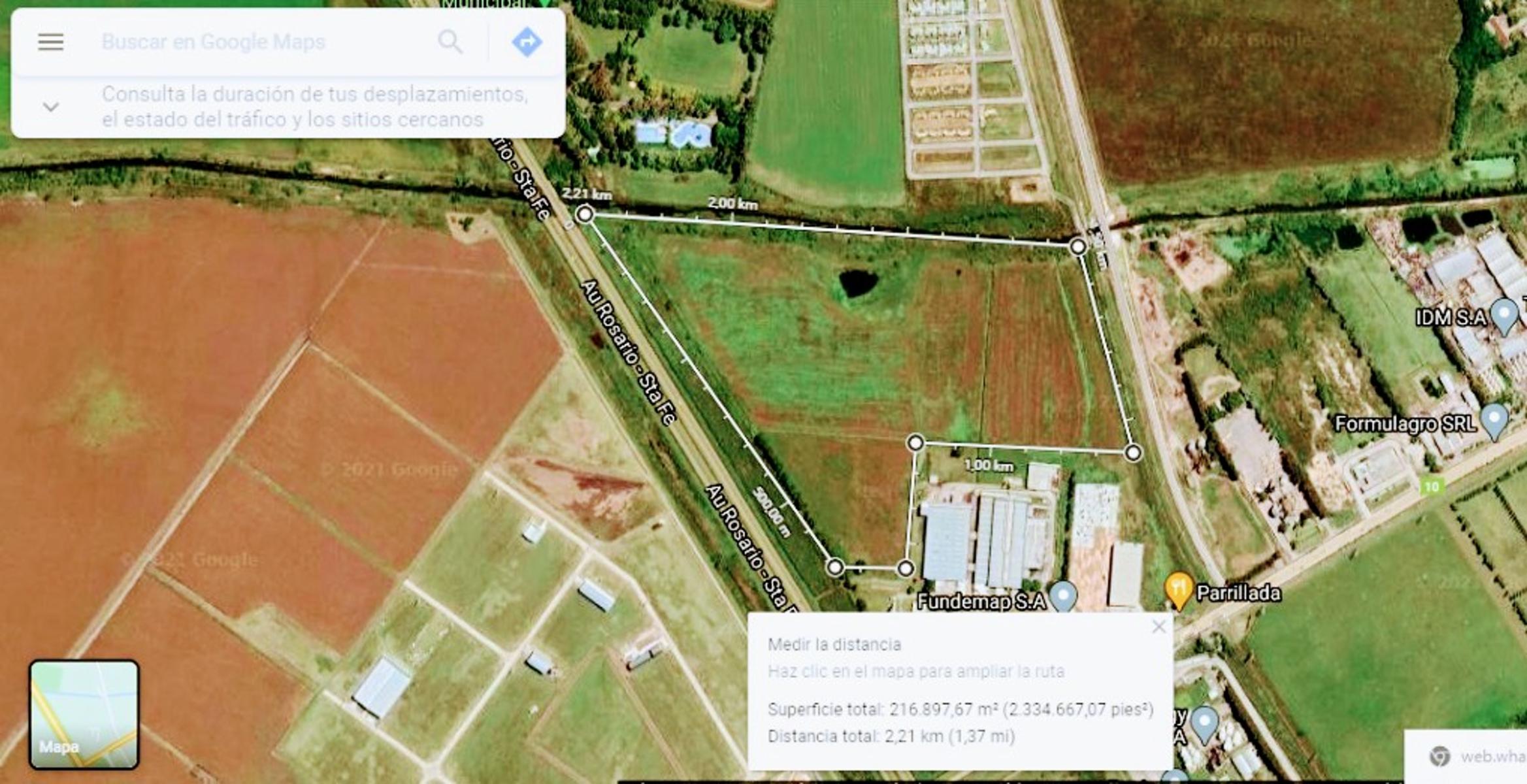 Excelente lote industrial en acceso norte de San Lorenzo
